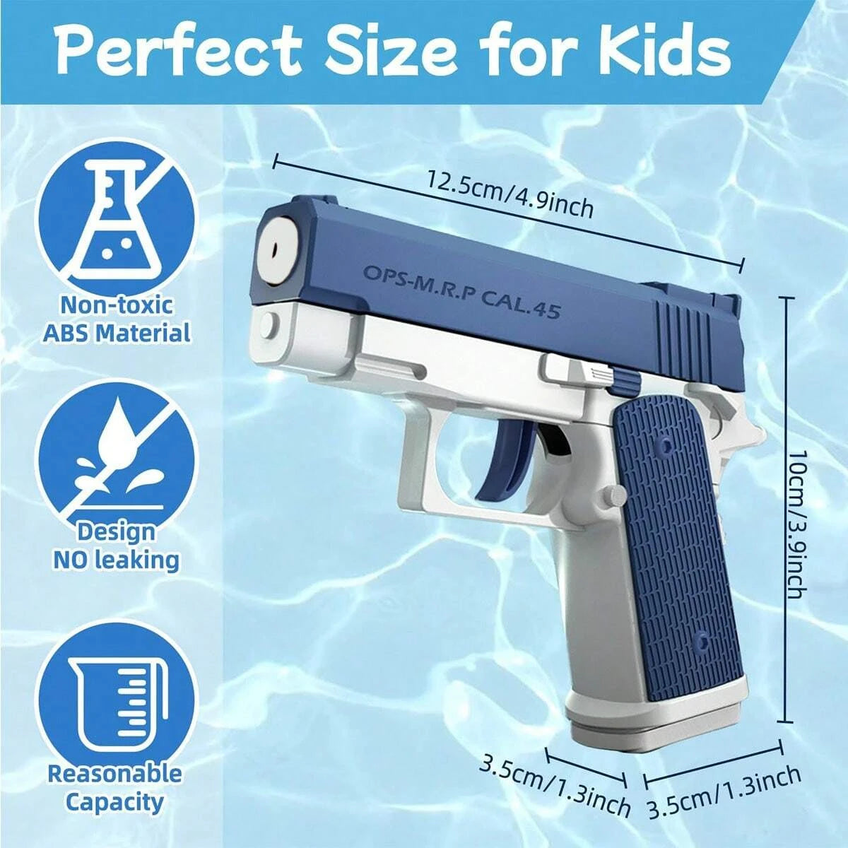 M1911 Water Gun Side View