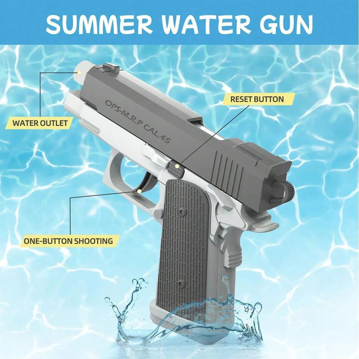 M1911 Water Gun Blue Variant
